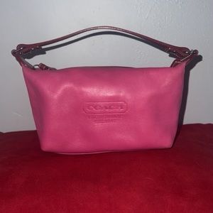 Pink coach bag